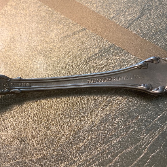 1891 R.W.S. ‘Corinthian” Demitasse Spoon Sterling - Picture 4 of 7